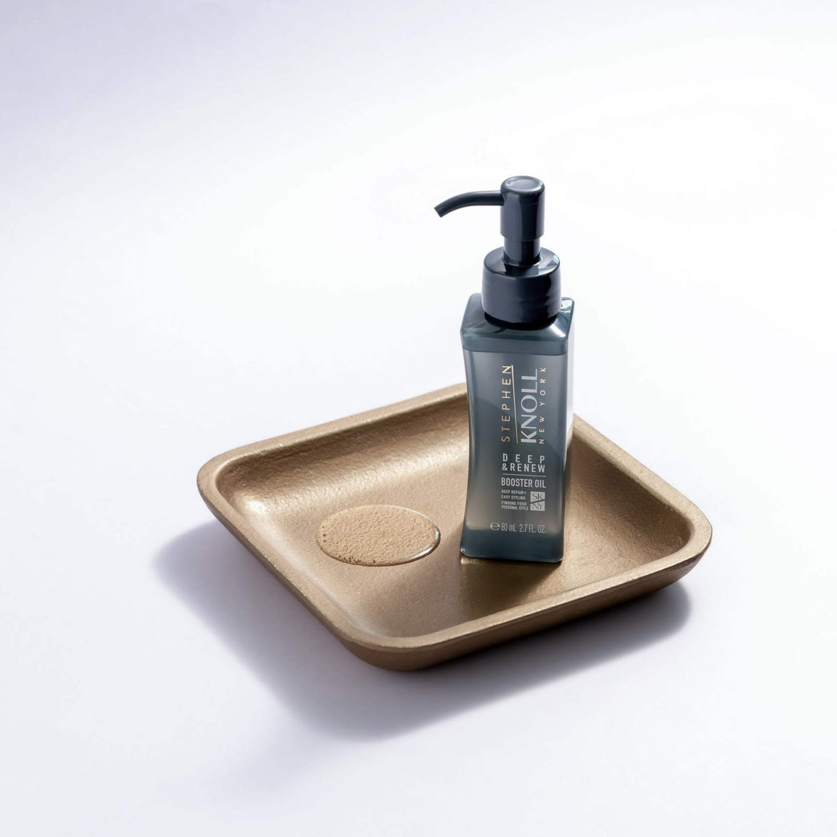 Stephen Knoll Deep & Renew Booster Oil, 80 ml bottle, studio shot