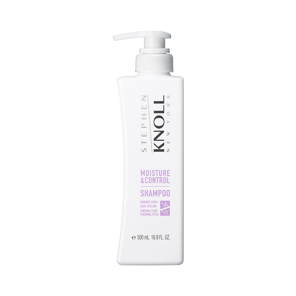 Stephen Knoll Moisture & Control Shampoo, 500 ml bottle, front view
