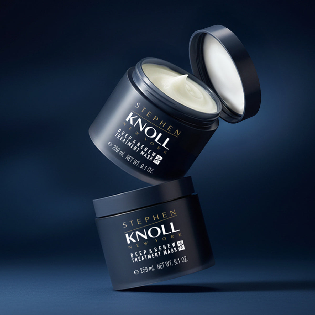 Stephen Knoll Deep & Renew Treatment Mask, 259 ml jar, studio shot